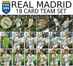 Fifa 365 2018 Real Madrid Full 18 Card Teammate Set Panini Adrenayln XL