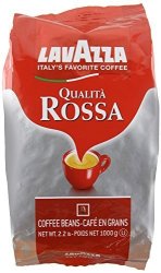 Lavazza Qualita Rossa Italian Coffee Beans Expresso 2.2 Pound - Pack Of 2