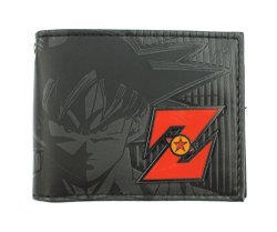 Bioworld Official Wallet- Dragonball Z Goku Metal Badgez Bifold Wallet