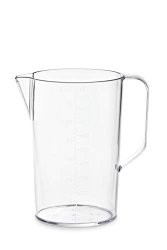 Bamix 1000ML Graduated Bpa-free Blending Pitcher With Handle Jug - Practical And Durable Container - Perfect Accessory To Immersion Blenders - Freezer Microwave And