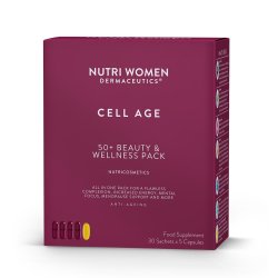 Cell Age 50+ Beauty And Wellness Pack 30 Sachets Of 5 Capsules