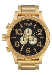 Nixon 51-30 Chrono Men's Watch - All Gold Black