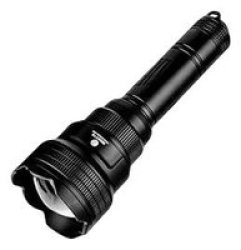 T18 Artemis Hunting Light Rechargeable Flashlight 650LUMEN 630M Throw Black