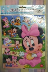 Stickers - Disney Baby Mickey And Donald 14 Stickers A4