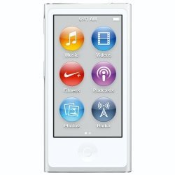 Apple - iPod Nano 16GB White-Silver