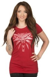 The Witcher 3 White Wolf Women's T-shirt Small