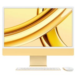 Build 2023 Apple IMac 24-INCH M3 8-CORE Cpu 10-CORE Gpu 4.5K Retina 16GB Unified RAM 2TB - New 1 Year Apple Warranty - Yellow