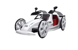 Stem Educational Diy Solar Sports Car - Powered By Solar Or Battery
