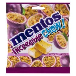 Incredible Chew Soft Sweet Candy Passion Fruit 18 Pieces