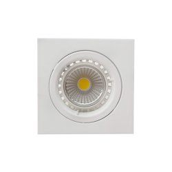 Eurolux Straight Twist Square Down Light White