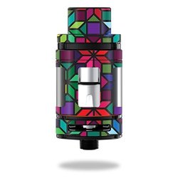 Skin For Smok MINI TFV8 Big Baby Beast Stained Glass Window Mightyskins Protective Durable And Unique Vinyl Decal Wrap Cover Easy To