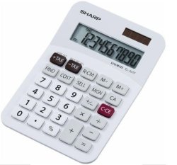 Sharp EL-331FB Business Pocket Calculator - White