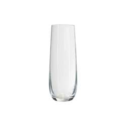 Stemless Glass Champagne Flute