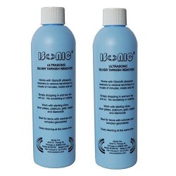 ISonic Csst01-8ozx2 Ultrasonic Silver Tarnish Remover Pack Of 2