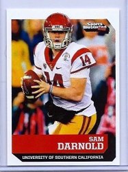 Sam Darnold 2017 1ST Ever Printed Sports Illustrated College Rookie Card Usc Trojans ny Jets