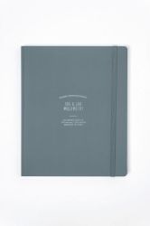 Ogami Professional Collection Grey - MINI 128 Pages Unruled Hardcover Notebook
