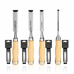 Deals on Wood Chisel Sets Basecent Cr-v Professional 