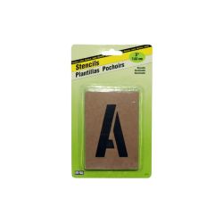 Stencil Figure And Letter - Reusable - 75MM - 5 Pack