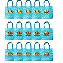 15 Pack Toy Story Gift Bags Non-woven Party Favor Bags Its A Boy Story Double Sided Printed Gift Packs For 1ST 2ND 3RD 6TH