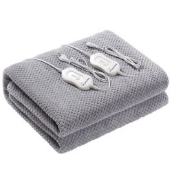 Russell Hobbs Double Electric Blanket With Coral Fleece