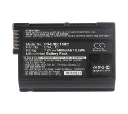 Replacement Battery For Compatible With Nikon 1 V1 Coolpix D7000 D600
