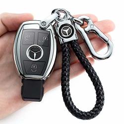 For Mercedes Benz Key Fob Cover Premium Soft Tpu Key Case Cover Compatible With Mercedes Benz C E S M Cls Clk G Class
