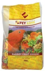 Animalzone - Parrot Fruit Chunks 1KG