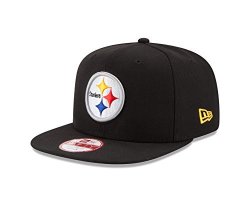 NFL Pittsburgh Steelers State Clip Snap 9fifty Cap One Size Black