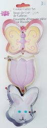 Easter Butterfly Tulip And Bunny Cookie Cutter
