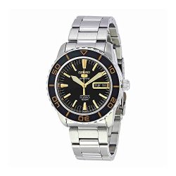 seiko 5 automatic black