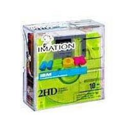 IMATION 3.5 Ds-hd Ibm PC Formatted Neon Colors 10-PACK Discontinued By Manufacturer