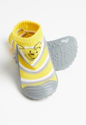 Winnie The Pooh Rubber Socks - Yellow
