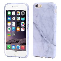 For Iphone 6S 4.7 Inch Mchoice Marble Texture Print Cover Case Skin For Iphone 6S 4.7 Inch White