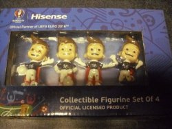 HISENSE Collectible Figurine&apos S Set Of 4 - Uefa Euro 2016