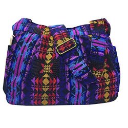 Casual Ladies Women Large Durable Fabric Cross Body Hobo Shoulder Messenger Bag Travel Purse Wallet Handbag Tote Bag Multiple Color