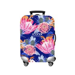 Proudly Protea Range Luggage Protector Power Blue - Large