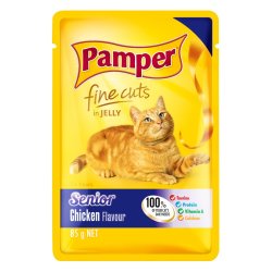 Pampers - Kitten 85G Chicken For Seniors