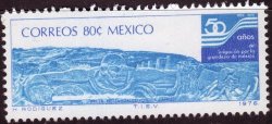 Mexico 1976 Natural Irrigation Commission Complete Set Sg 1366 Unmounted Mint Complete Set