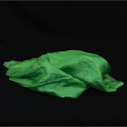 Satin Crush Fabric 280CM - Per-meter Jade Green