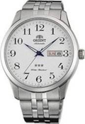 Automatic White Dial Men Watch