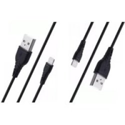 YOObao C4 Lightning To Usb-a Data & Charging Cable Dual Pack Black
