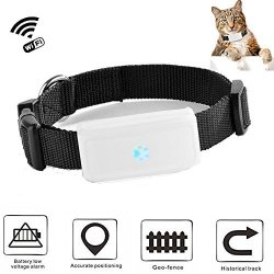 GPS Pet Tracker Anti-lost Locating Pet Tracker Activity Monitor Tracking In Real Time Free App Smart Collar For Dog Cat Location Tracker