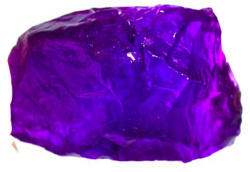 G.i.s.a. Certified 100.50ct Amethyst Vivid Purple Uncut