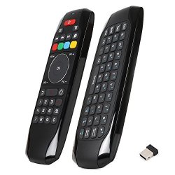 Air Mouse Remote Ptvdisplay 2.4G Ir Learning Mouse Remote Control With Keyboard For Android Tv Box Smart Projector Mac Pad Htpc Ios PC Windows