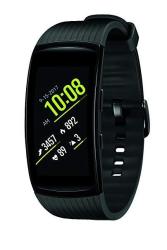 Samsung Gear FIT2 Pro Smartwatch Fitness Band Small Liquid Black SM-R365NZKNXAR Us Version With Warranty