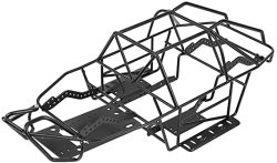 Dilwe Rc Roll Cage Black Metal Chassis Frame For Axial SCX10II AX90046 1 10 Scale Rc Car