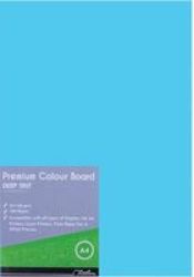 Deep Tint 160GSM Project Board A4 160GSM Pack Of 100 Turquoise Box Of 10