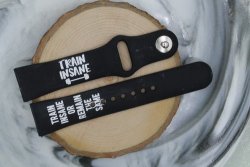 Train Insane Personalized Apple Watch Band - Apple - 42 44 Size L