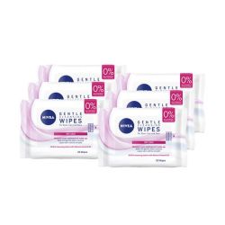Nivea Daily Essentials 3-IN-1 Gentle Facial Cleaning Wipes - 6 X 25'S