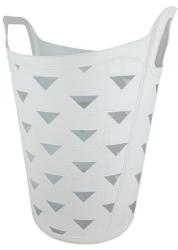 Casey Round Laundry Basket White